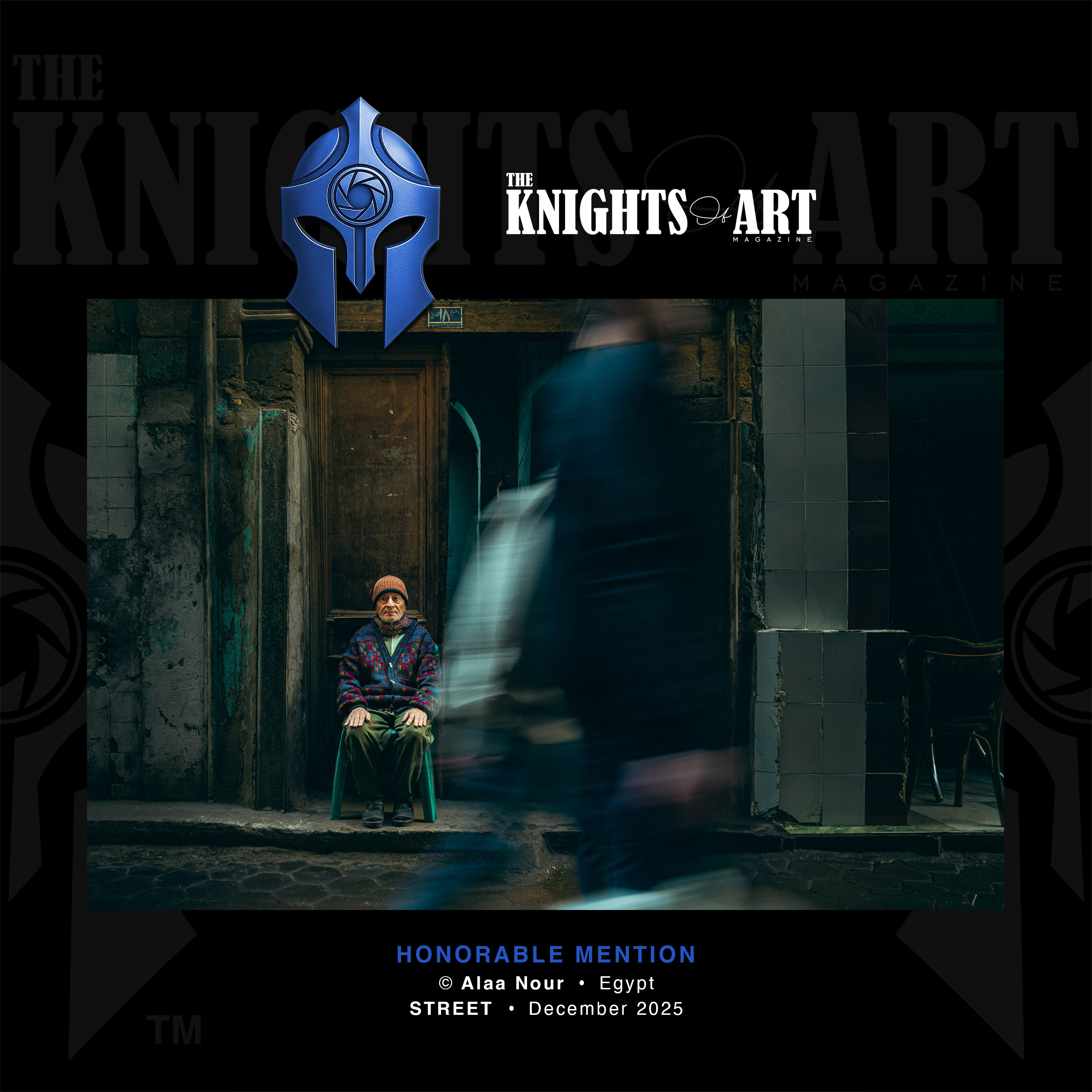 Alla Nour &ndash; Egypt &ndash; Honorable Mention &ndash; The Knights of Art&trade; Street Photography Awards 2025