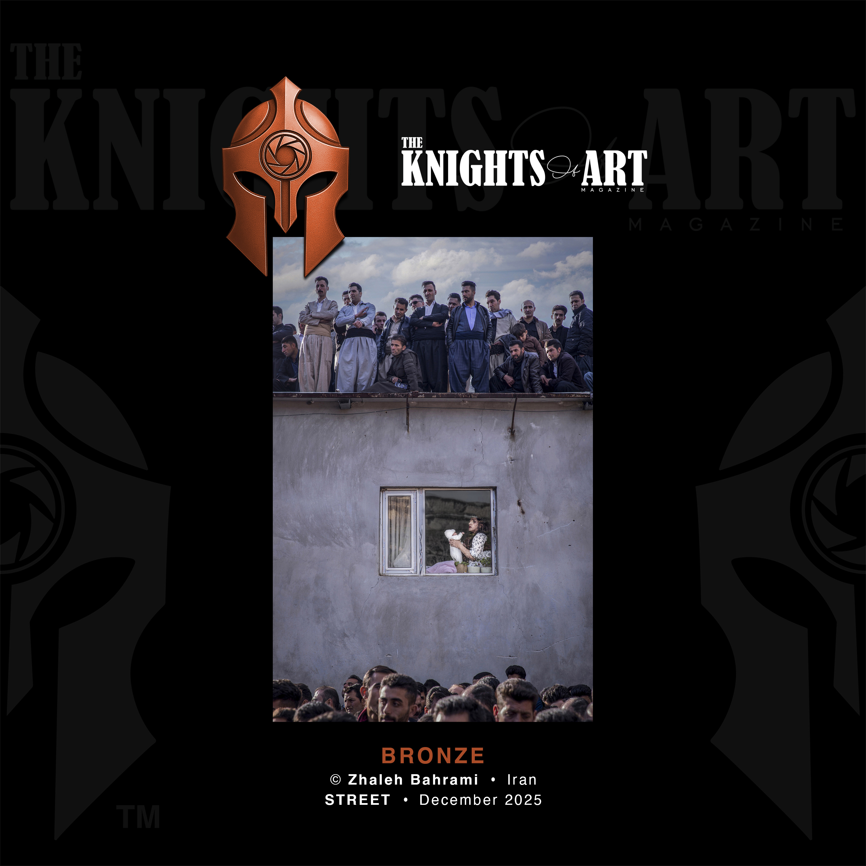 Zhaleh Bahrami &ndash; Iran &ndash; Bronze Winner&ndash; The Knights of Art&trade; Street Photography Awards 2025