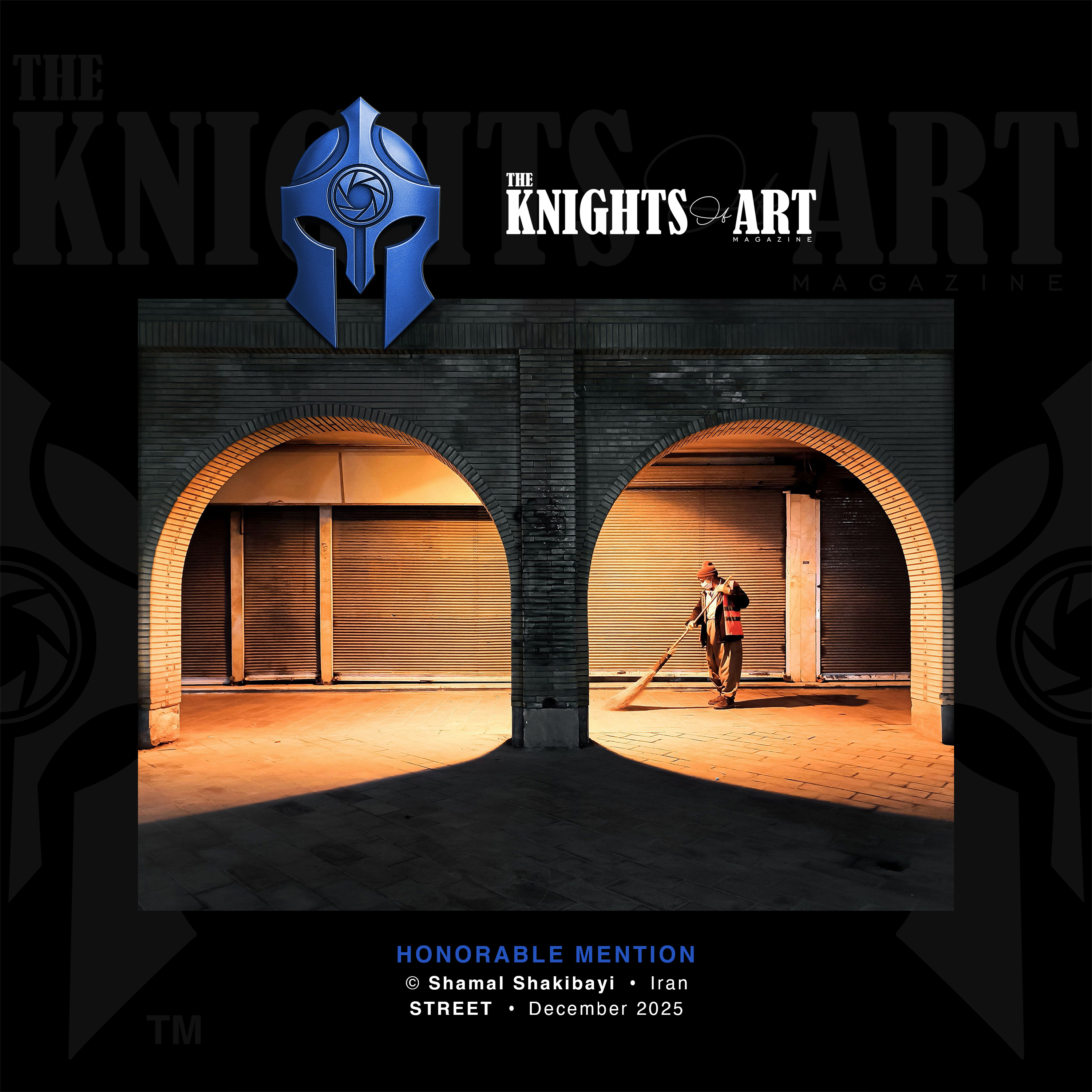 Shamal Shakibayi &ndash; Iran &ndash; Honorable Mention &ndash; The Knights of Art&trade; Street Photography Awards 2025