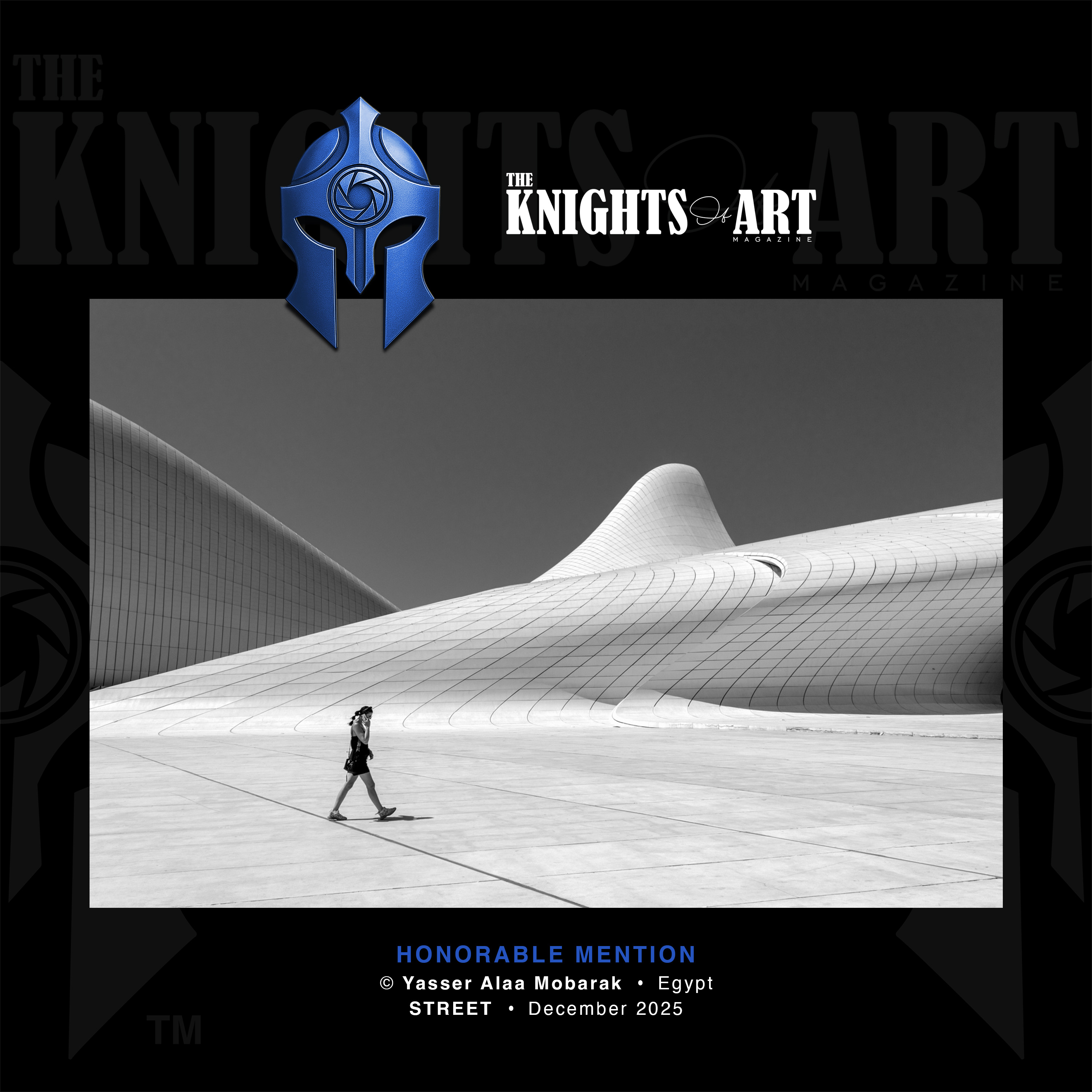 Yasser Alaa Mobarak &ndash; Egypt &ndash; Honorable Mention&ndash; The Knights of Art&trade; Street Photography Awards 2025